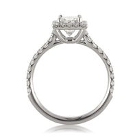 1.72ct Princess Cut Diamond Engagement Ring