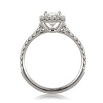 1.72ct Princess Cut Diamond Engagement Ring
