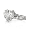 2.52ct Heart Shaped Diamond Engagement Ring
