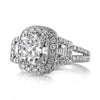 3.31ct Cushion Cut Diamond Engagement Ring