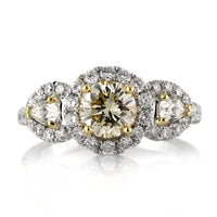 2.38ct Round Brilliant Cut Diamond Engagement Ring