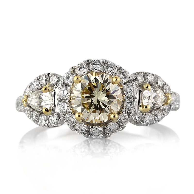 2.38ct Round Brilliant Cut Diamond Engagement Ring