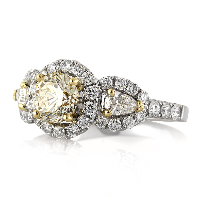 2.38ct Round Brilliant Cut Diamond Engagement Ring