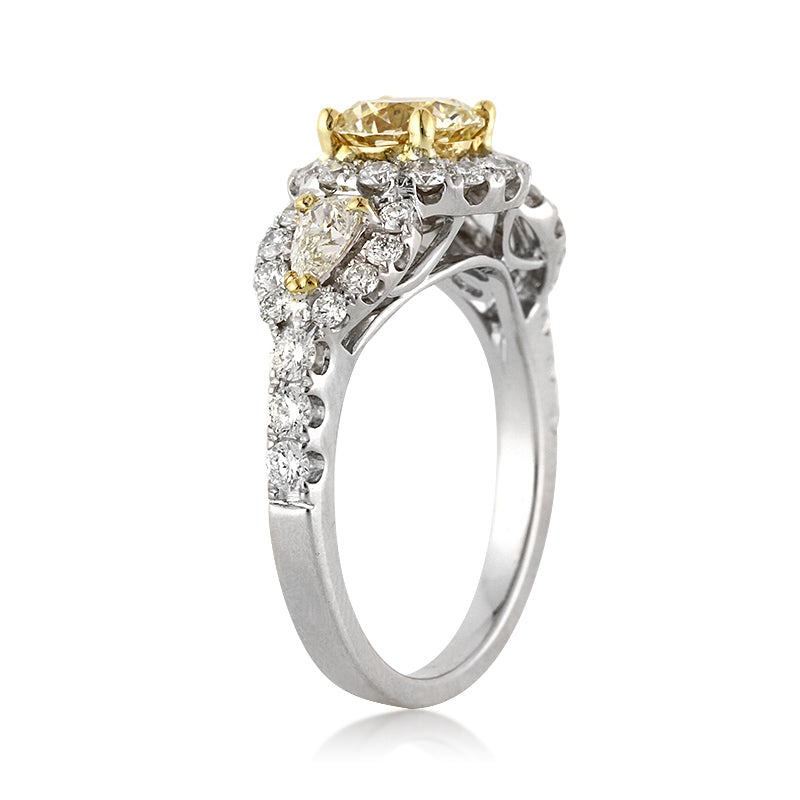 2.38ct Round Brilliant Cut Diamond Engagement Ring