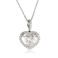 4.66ct Heart Shaped Diamond Pendant