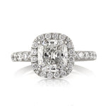 2.97ct Cushion Cut Diamond Engagement Ring