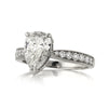 2.56ct Pear Shaped Diamond Engagement Ring
