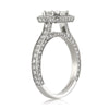 2.35ct Princess Cut Diamond Engagement Ring