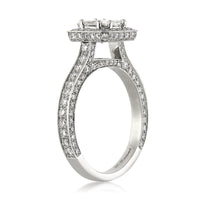 2.35ct Princess Cut Diamond Engagement Ring