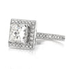 3.25ct Princess Cut Diamond Engagement Ring