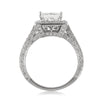 3.25ct Princess Cut Diamond Engagement Ring