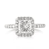 2.31ct Princess Cut Diamond Engagement Ring