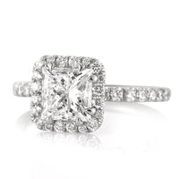 2.31ct Princess Cut Diamond Engagement Ring