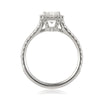 1.66ct Princess Cut Diamond Engagement Ring
