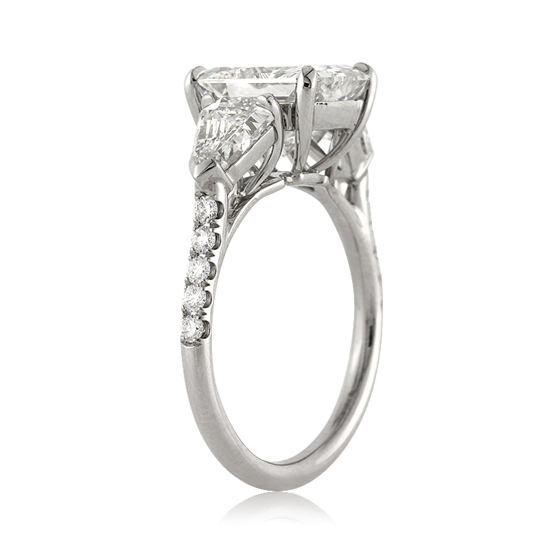 4.63ct Radiant Cut Diamond Engagement Ring