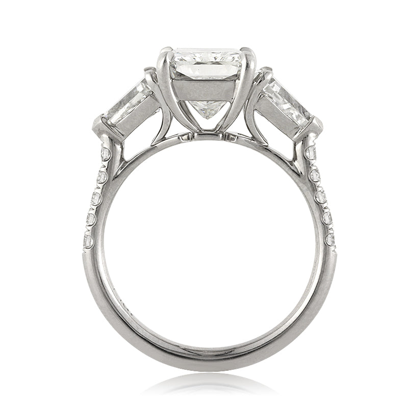 4.63ct Radiant Cut Diamond Engagement Ring