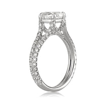 2.12ct Oval Cut Diamond Engagement Ring
