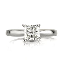 1.18ct Princess Cut Diamond Engagement Ring