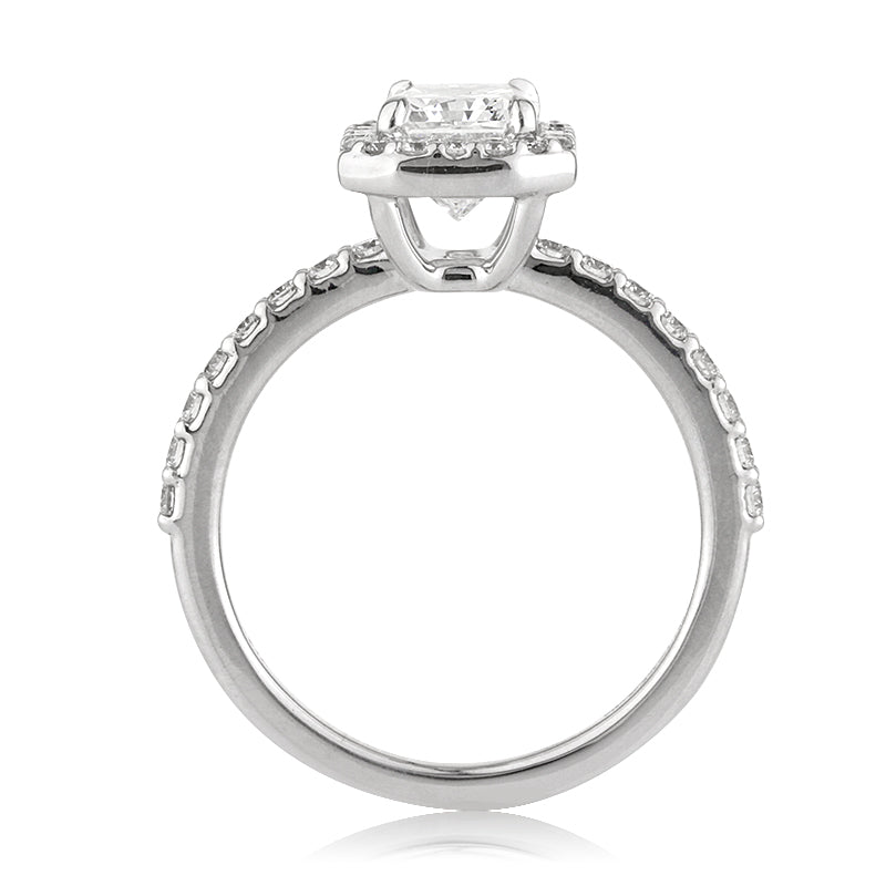 2.15ct Radiant Cut Diamond Engagement Ring