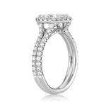 2.22ct Pear Shaped Diamond Engagement Ring