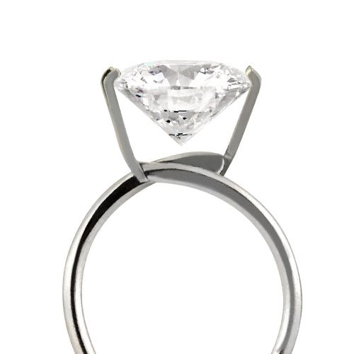5.45ct Round Brilliant Cut Loose Diamond Solitaire Engagement Ring
