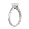 0.70ct Princess Cut Diamond Solitaire Engagement Ring