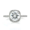 2.55ct Round Brilliant Cut Diamond Engagement Ring