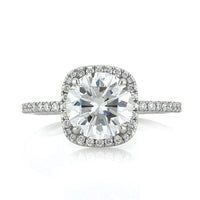 2.55ct Round Brilliant Cut Diamond Engagement Ring
