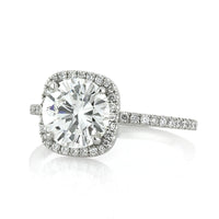 2.55ct Round Brilliant Cut Diamond Engagement Ring