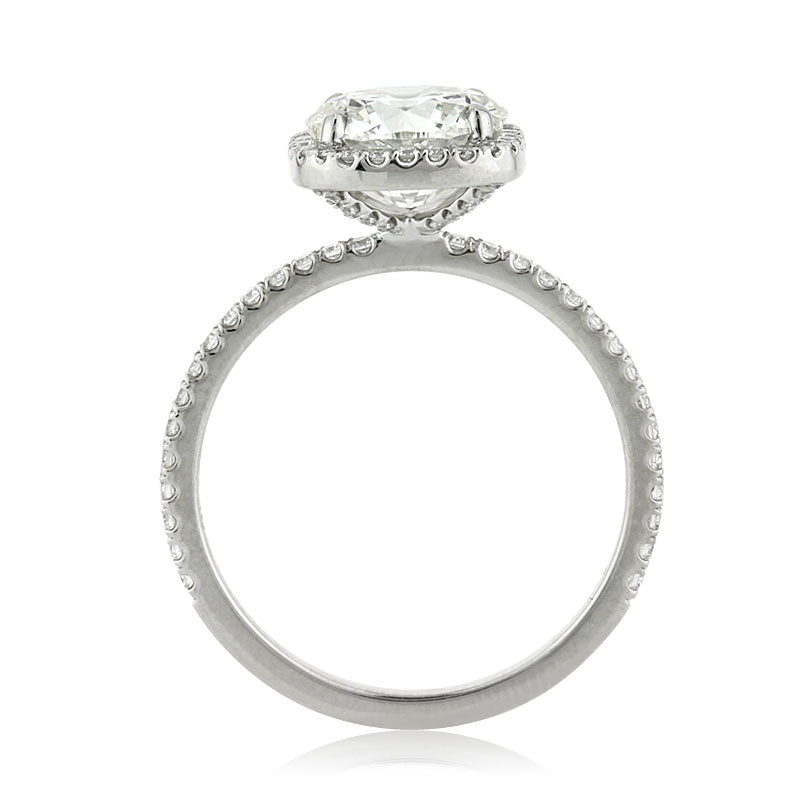 2.55ct Round Brilliant Cut Diamond Engagement Ring