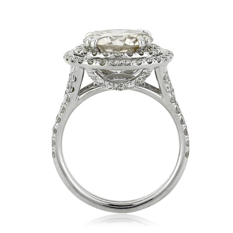5.03ct Round Brilliant Cut Diamond Engagement Ring