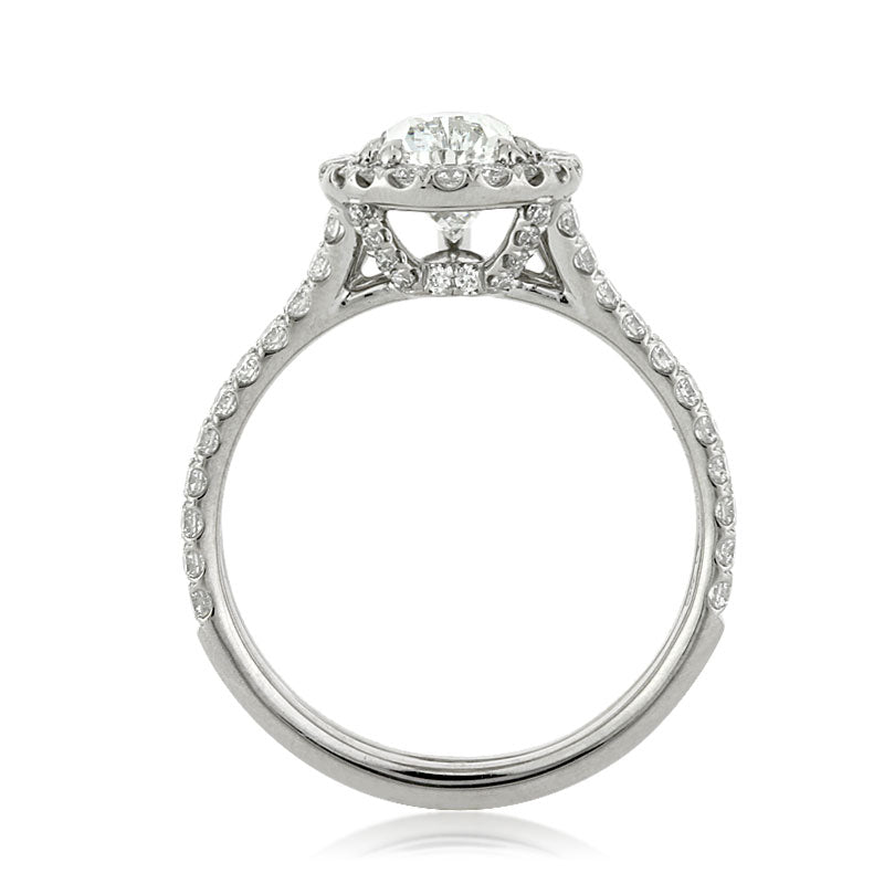 2.40ct Pear Shaped Diamond Engagement Ring