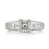 2.12ct Princess Cut Diamond Engagement Ring