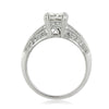 2.12ct Princess Cut Diamond Engagement Ring