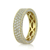 3.00ct Round Brilliant Cut Diamond Eternity Band in 18K Yellow Gold