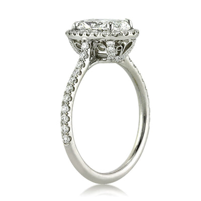 2.20ct Oval Cut Diamond Engagement Ring