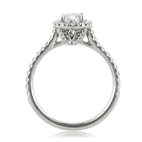 2.20ct Oval Cut Diamond Engagement Ring