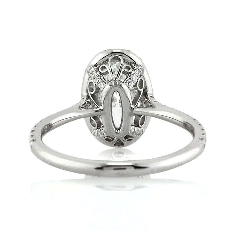 2.20ct Oval Cut Diamond Engagement Ring