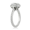 3.55ct Cushion Cut Diamond Engagement Ring Wedding Set