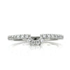 3.55ct Cushion Cut Diamond Engagement Ring Wedding Set