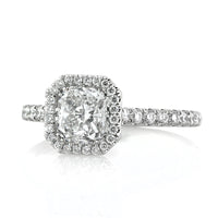 1.86ct Radiant Cut Diamond Engagement Ring