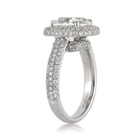 4.42ct Cushion Cut Diamond Engagement Ring