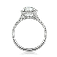 2.92ct Cushion Cut Diamond Engagement Ring