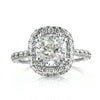 3.24ct Cushion Cut Diamond Engagement Ring