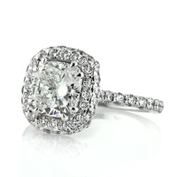 3.24ct Cushion Cut Diamond Engagement Ring