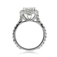 3.24ct Cushion Cut Diamond Engagement Ring