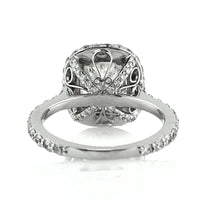 3.24ct Cushion Cut Diamond Engagement Ring