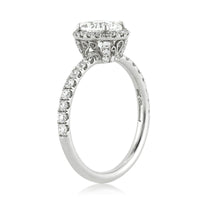 1.75ct Oval Cut Diamond Engagement Ring
