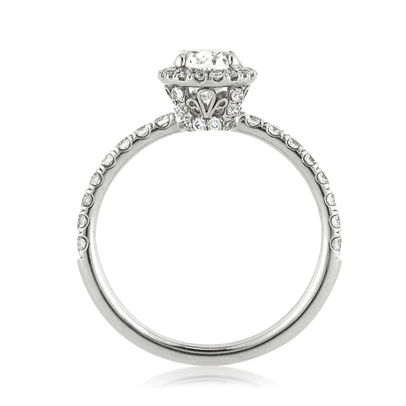 1.75ct Oval Cut Diamond Engagement Ring