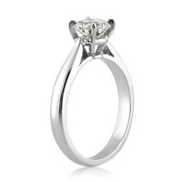 1.01ct Round Brilliant Cut Diamond Solitaire Engagement Ring